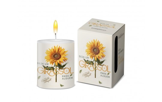 VELA AROMATIZADA GIRASSOL