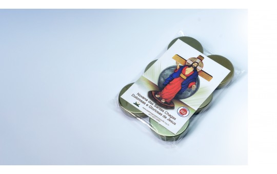 KIT DE VELAS - JESUS DAS SANTAS CHAGAS
