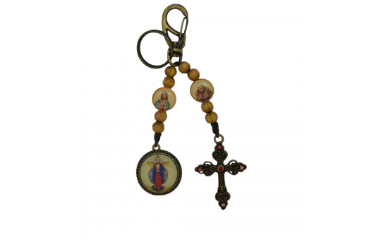 CHAVEIRO DEZENA INTERCESSORES JESUS DAS SANTAS CHAGAS
