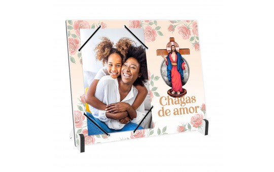 PORTA-RETRATO - JESUS DAS SANTAS CHAGAS