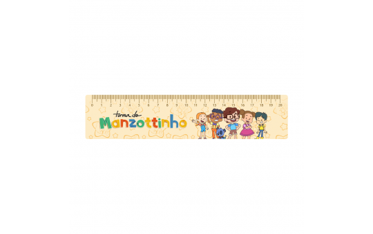 RÉGUA ESCOLAR - TURMA DO MANZOTTINHO