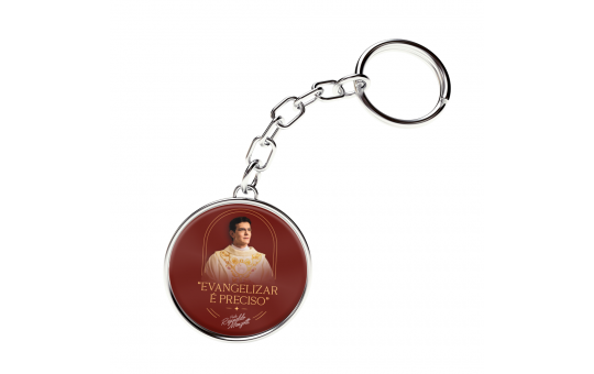 CHAVEIRO METÁLICO PERSONALIZADO - PADRE REGINALDO MANZOTTI