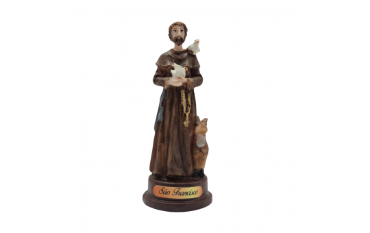 IMAGEM SÃO FRANCISCO - 8 CM RESINA