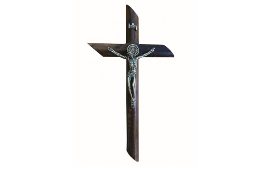 CRUCIFIXO DE PAREDE CILINDRICO 